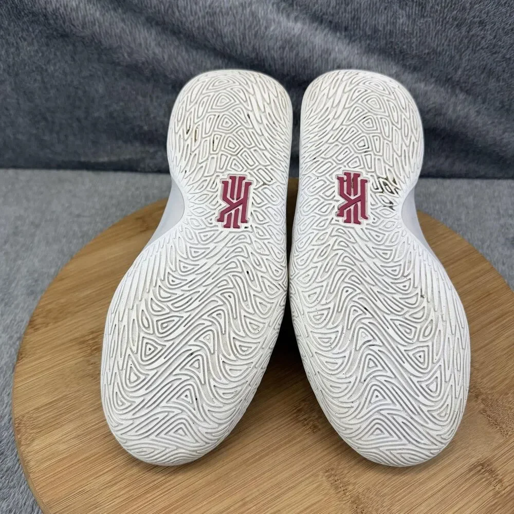 Nike Kyrie Shoes Boys Size 5 White Blue Basketball Sneakers Youth DD0340-102